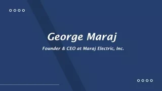 george maraj