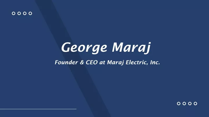 george maraj