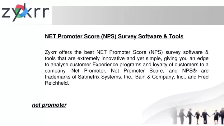 net promoter score nps survey software tools
