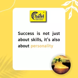 success is not just aboutskills it salso