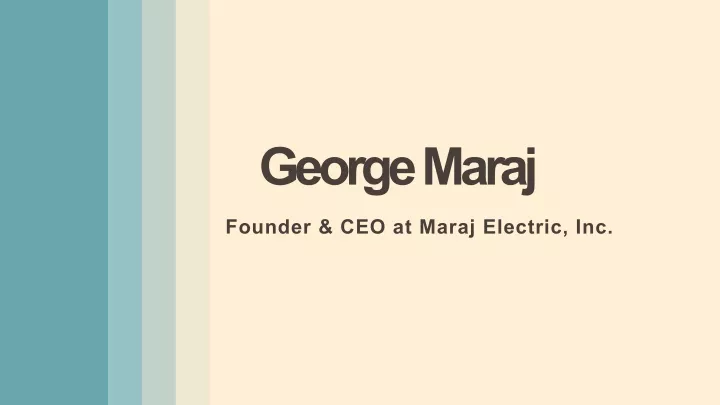 george maraj