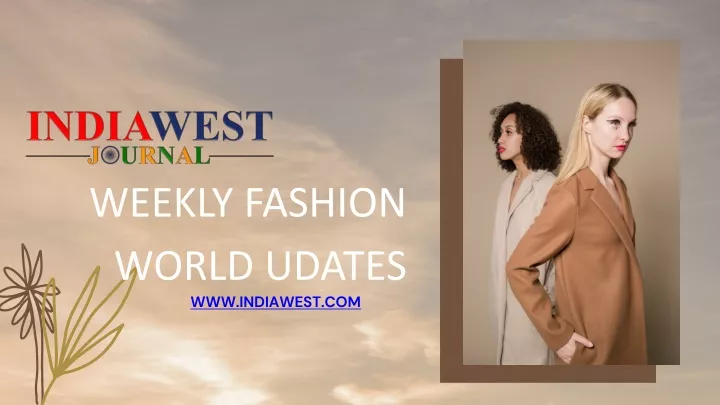 weekly fashion world udates