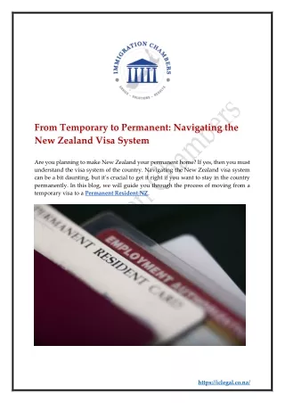 from temporary to permanent navigating