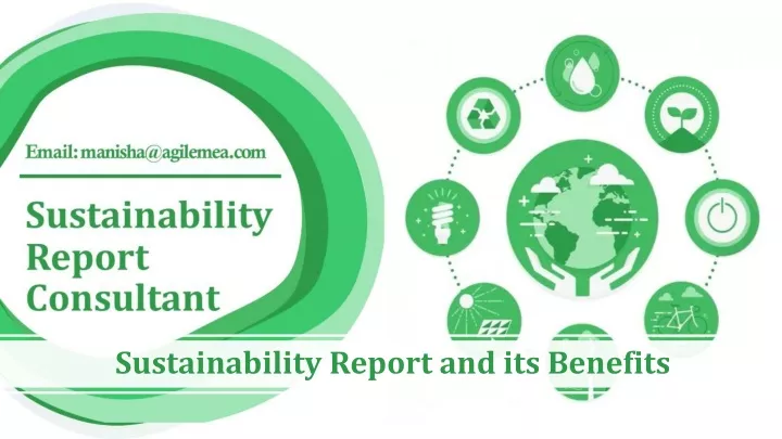 sustainability report and its benefits