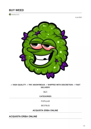 buy weed