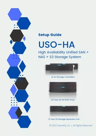 setup guide uso ha high availability unified
