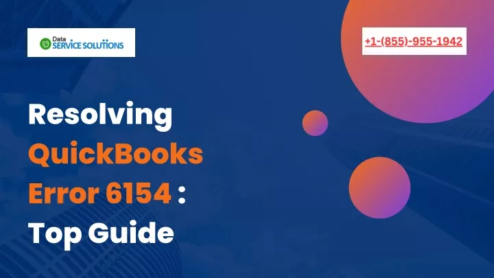 resolving quickbooks error 6154 top guide