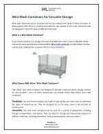 Wire Mesh Containers for Versatile Storage - slide 1