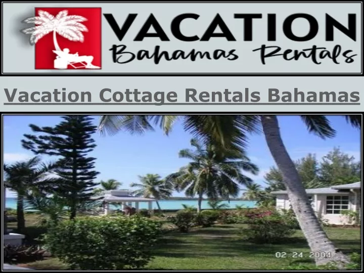 vacation cottage rentals bahamas
