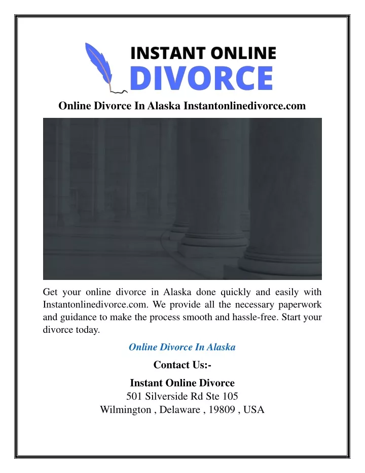 online divorce in alaska instantonlinedivorce com