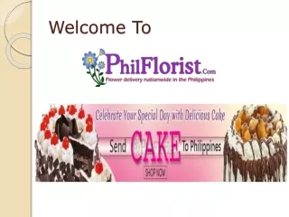 Send Cakes  To Philippines