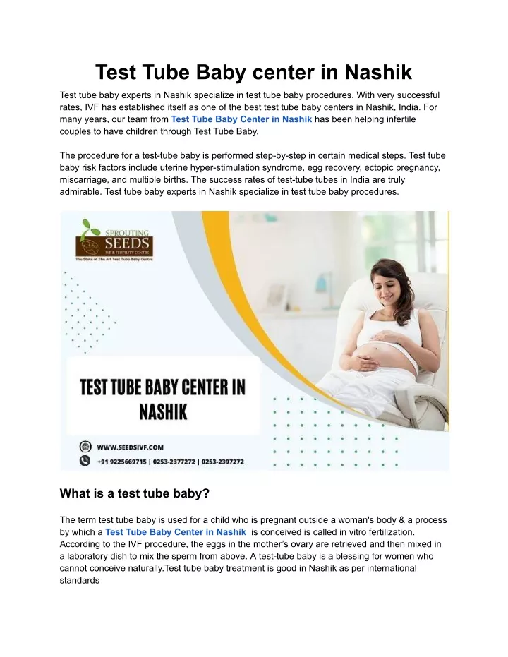 test tube baby center in nashik