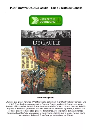 Download-Pdf-De-Gaulle--Tome-3-by-Mathieu-Gabella-FOR-ANYDEVICE