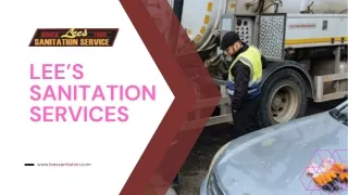 Septic Tank Service