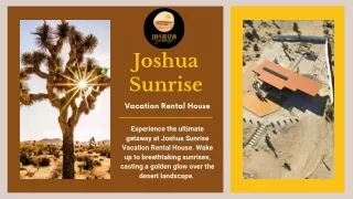 Houses For Rent in Yucca Valley, CA - Joshua Sunrise