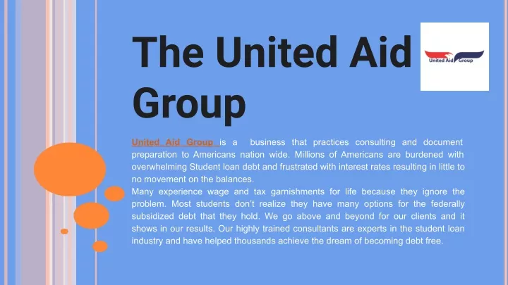 the united aid group