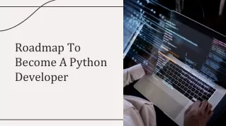 Roadmap To Become A Python Developer
