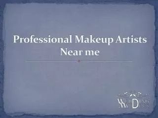 Professional Makeup Artists Near me