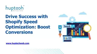 drive success with shopify speed optimization boost conversions