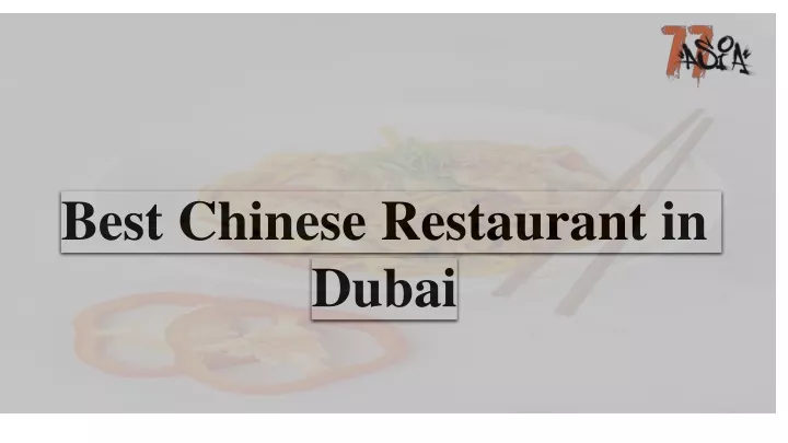 best chinese restaurant in dubai