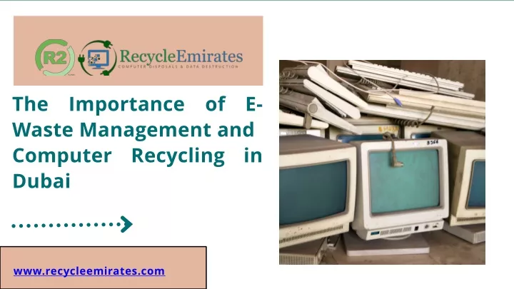 the importance of e waste management and computer
