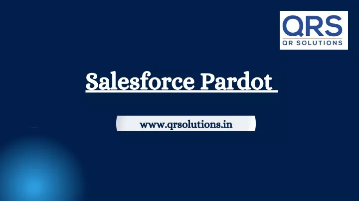 salesforce pardot