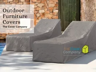 Buy Outdoor Furniture Covers at The Cover Company