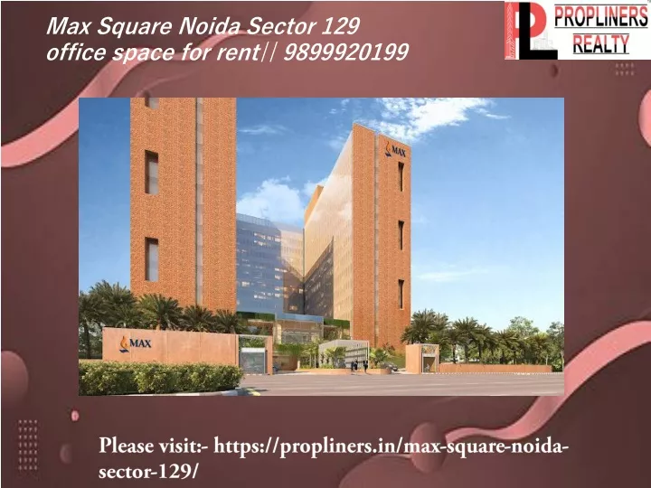 max square noida sector 129 office space for rent