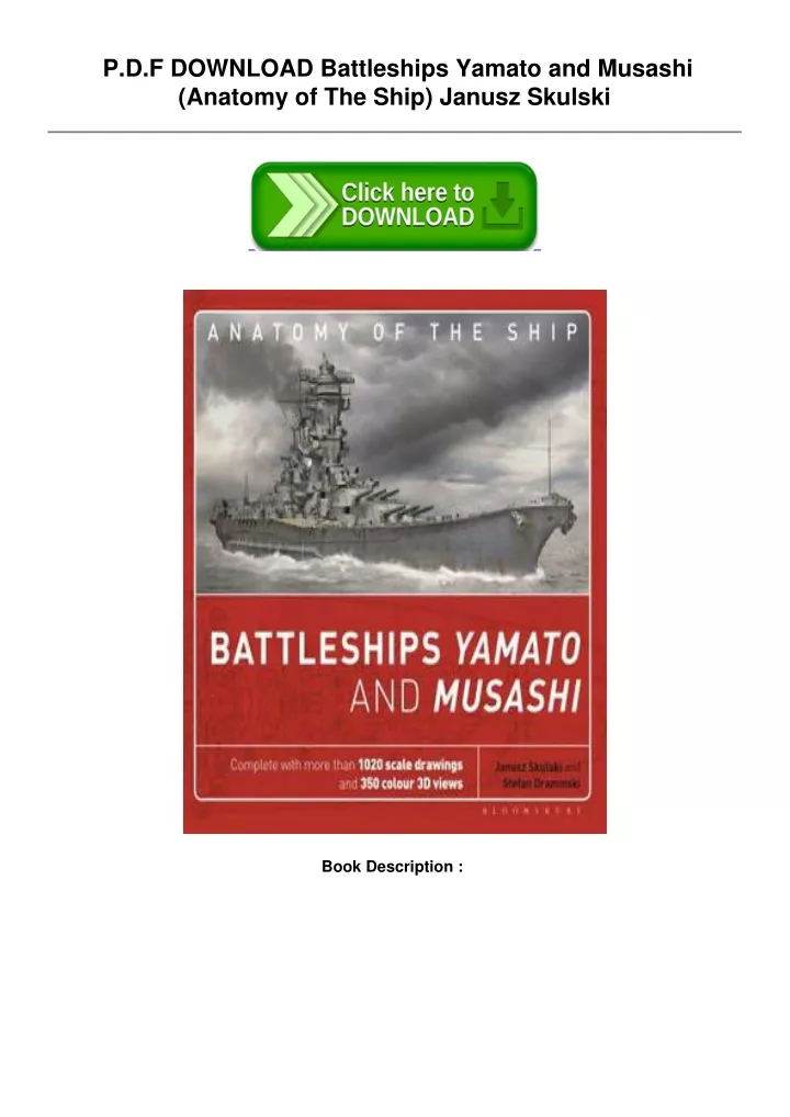 p d f download battleships yamato and musashi