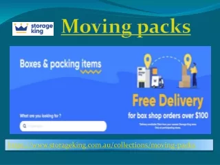 Moving packs PPT