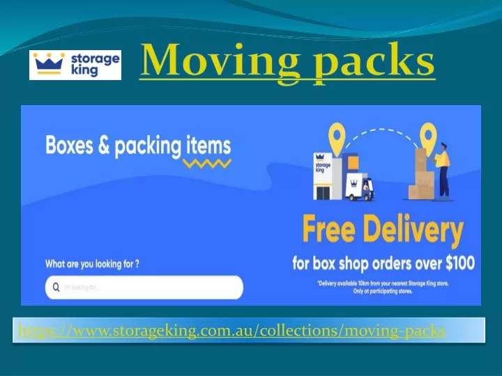 moving packs
