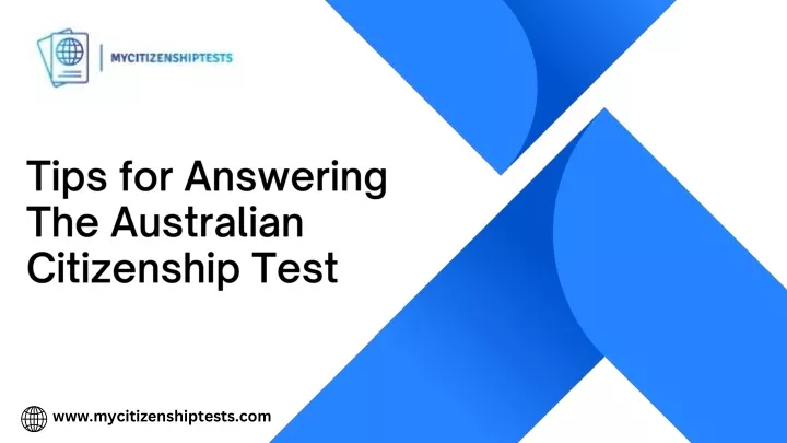 tips for answering the australian citizenship test