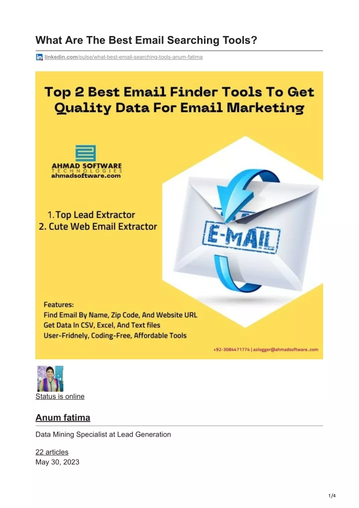 what are the best email searching tools