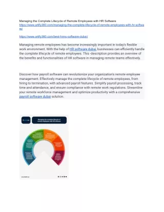 managing the complete lifecycle of remote