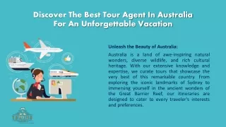 Tour Agent Australia