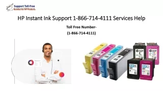 HP Instant Ink Support 1-866-714-4111 Services Help