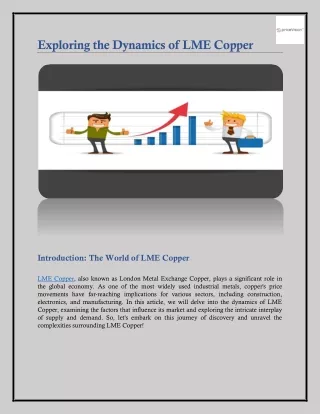 exploring the dynamics of lme copper