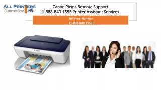 Canon Pixma Remote Support 1-888-840-1555 Printer Assistant Services