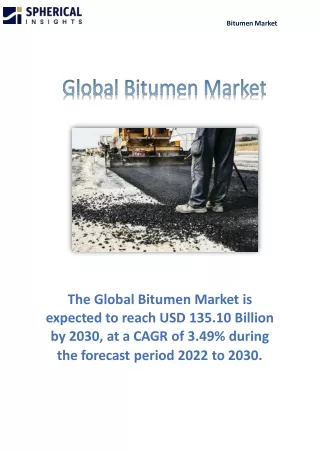 Global Bitumen Market