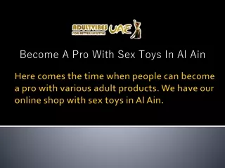 Sex Toys in Al Ain- Adultvibesuae