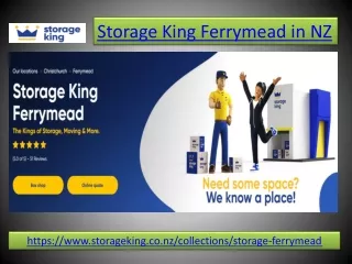 Storage King Ferrymead in NZ PPT