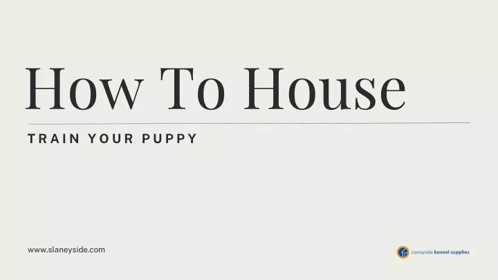 how to house