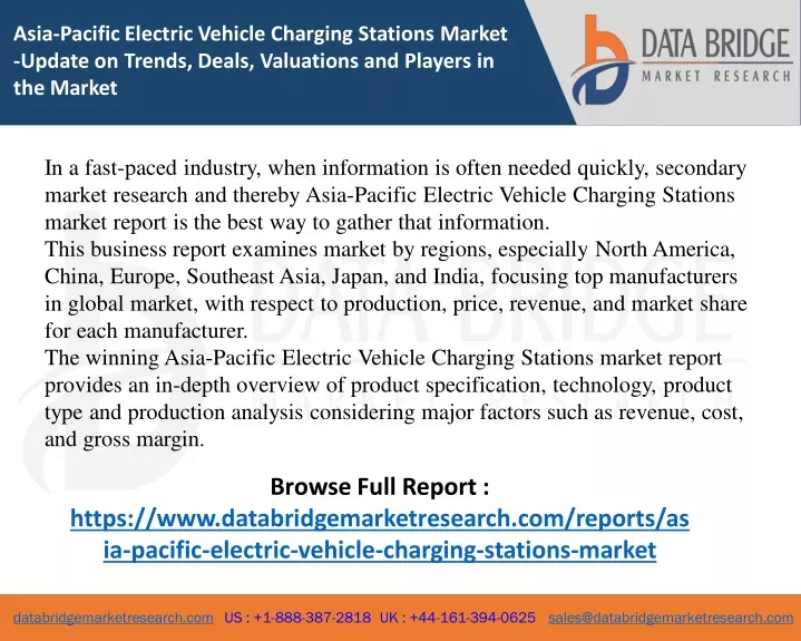 asia pacific electric vehicle charging stations