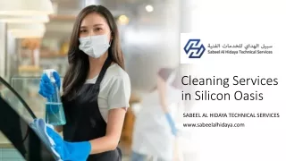 Cleaning Services in Silicon Oasis_