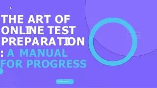 The Art of Online Test Preparation