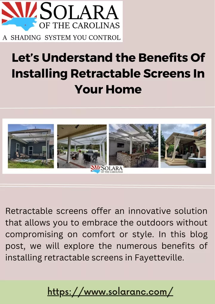 let s understand the benefits of installing