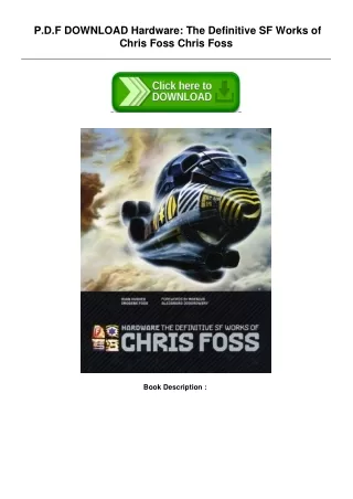[ePub] Free PDF Hardware: The Definitive SF Works of Chris Foss by Chris Foss PD