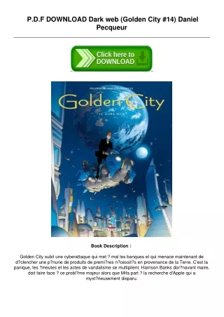 Download [PDF] Dark web (Golden City #14) by Daniel Pecqueur Full Books