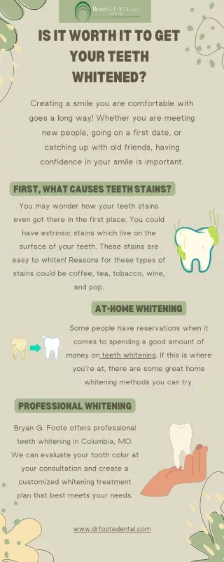 is it worth it to get your teeth whitened
