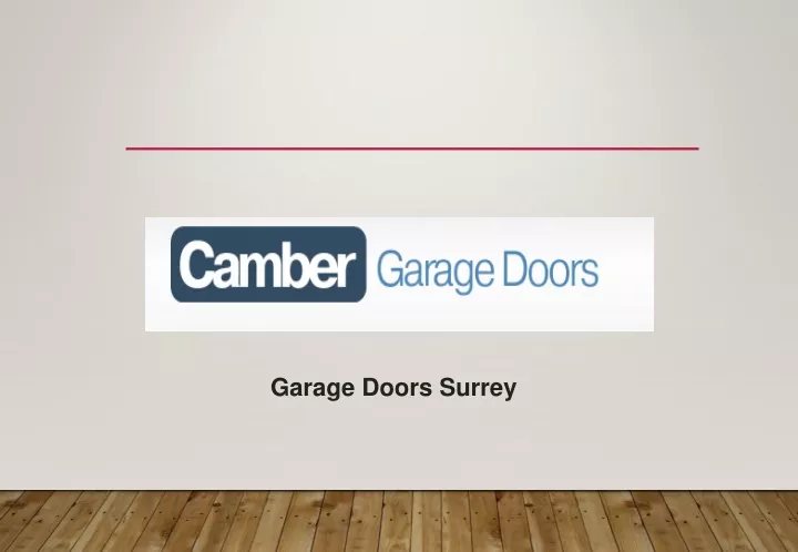 garage doors surrey